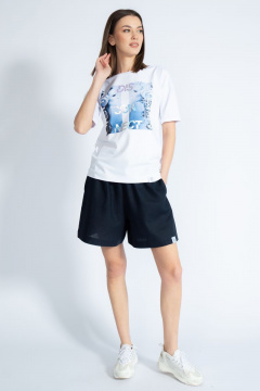 Футболка из хлопка с золотым эффектом и длинным рукавом Kivviwear 4026.45 - фото 5