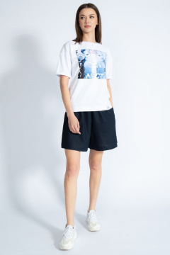 Футболка из хлопка с золотым эффектом и длинным рукавом Kivviwear 4026.45 - фото 3