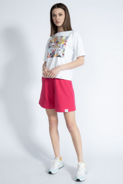 Футболка свободного кроя с золотым принтом Kivviwear 4026.56 - фото 4