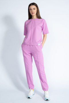 Костюм джемпер и брюки из трикотажа с хлопком для круглогодичного ношения Kivviwear 40364037.11 - фото 2