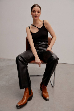 Топ кроп с расширенной линией проймы в стиле 90-х THE SUITTER 0076 /02 - фото 3