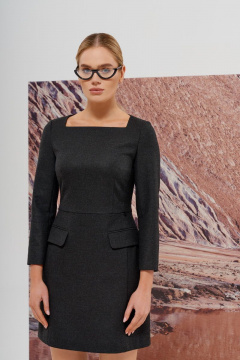 Платье на каждый день из текстиля в свободном стиле BURVIN 8192-81 - фото 1