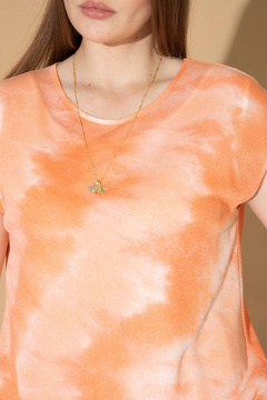 Летний женский джемпер прямого силуэта с спущенным плечом Femme & Devur 30553 1.10BF(170) - фото 5