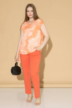 Летний женский джемпер прямого силуэта с спущенным плечом Femme & Devur 30553 1.10BF(170) - фото 2