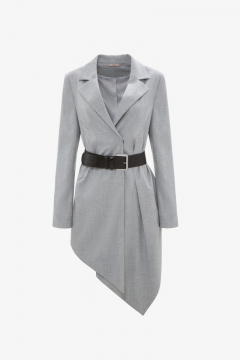 Жакет из текстиля для летнего стиля Elema 1К-10862-1-170 светло-серый - фото 1