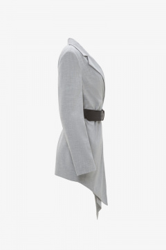 Жакет из текстиля для летнего стиля Elema 1К-10862-1-170 светло-серый - фото 2