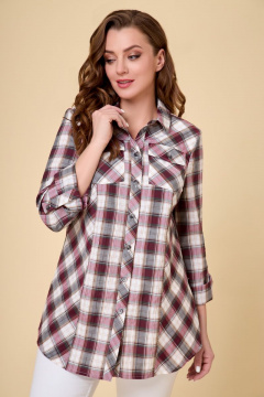 DaLi 2590 бордо-клетка