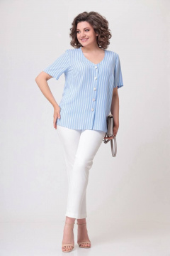 Swallow 552 бело-голубая_полоса