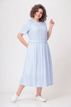 Swallow 548 бело-голубая_полоска