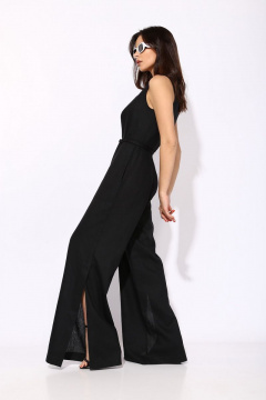 Комбинезон летний приталенный из льна с карманами SILVERSPICE S-5208 - фото 2