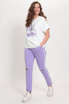 TAiER 1106 молоко-лаванда