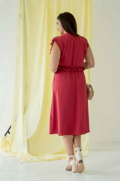 Платье Mislana 665 красный - фото 3