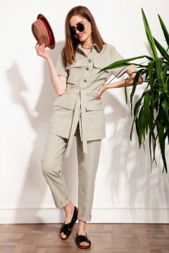 Брюки Nova Line 40010 серый - фото 3