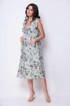 Michel chic 2009 серый-цветы