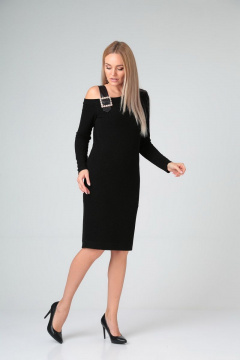 Платье Gamma Gracia 528 черный - фото 2