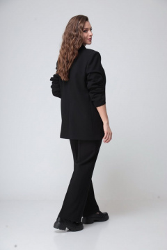 Костюм женский брючный с жакетом и полуприлегающим топом ALEZA 1083 - фото 4