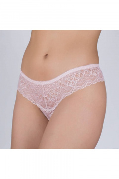 Трусы кружево из эластичного полотна Verally 1125-2 цветочно-розовый - фото 3