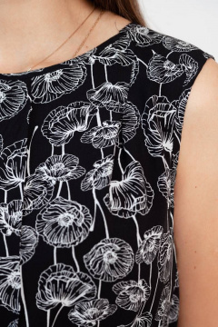 Мультиколорное платье из вискозы и текстиля для лета Femme & Devur 4620 9.32F(170) - фото 5