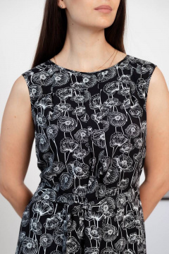 Мультиколорное платье из вискозы и текстиля для лета Femme & Devur 4620 9.32F(170) - фото 4