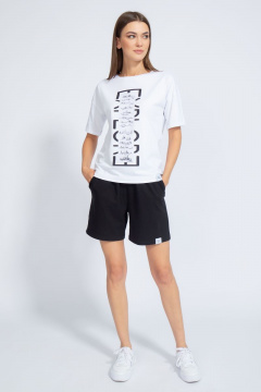 Футболка свободного кроя с цифровым принтом для лета Kivviwear 4026.60 - фото 2