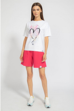 Футболка из хлопка с длинным рукавом и цифровым принтом Kivviwear 4026.75 - фото 3