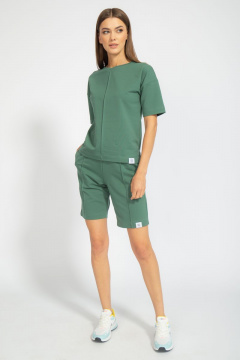 Костюм с шортами и джемпером из хлопка для лета Kivviwear 40364094.07 - фото 1