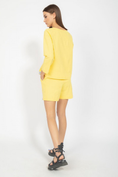 Джемпер свободного кроя с втачным рукавом из хлопка Kivviwear 4095.02 - фото 5