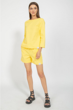 Джемпер свободного кроя с втачным рукавом из хлопка Kivviwear 4095.02 - фото 3