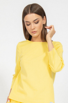 Джемпер свободного кроя с втачным рукавом из хлопка Kivviwear 4095.02 - фото 2