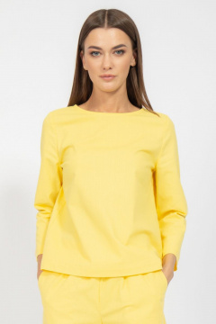 Джемпер свободного кроя с втачным рукавом из хлопка Kivviwear 4095.02 - фото 1