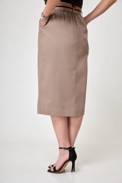 Жакет, топ, юбка Anelli 1133 тауп - фото 3