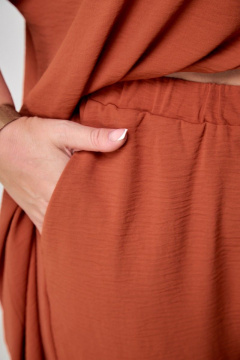 Брюки, туника Anelli 1239 терракот - фото 3