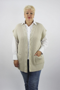Жилет Полесье С1303-21 1С1330-Д43 158,164 слоновая_кость - фото 1