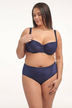Бюстгальтер с поддержкой из трикотажа синий Milady 106 15.9 - фото 5