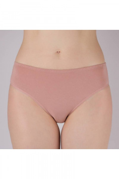 Трусы хлопковые трикотажные с эластичной линией Verally 102-1 античная роза - фото 2