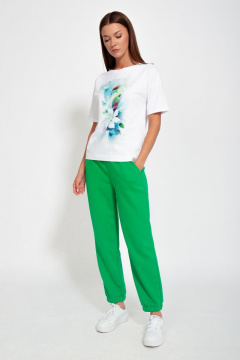 Футболка из хлопка с длинным рукавом для круглый год Kivviwear 4026.77 - фото 2