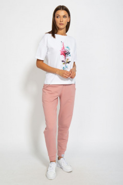 Футболка свободного кроя из трикотажа хлопка Kivviwear 4026.86 - фото 2