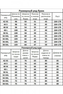 Оверсайз костюм из флиса с длинной спинкой и боковыми разрезами Kivviwear 40574056.09 - фото 3