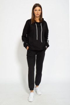 Спортивный костюм из флиса с принтом и брюками средней посадки Kivviwear 41044105.06 - фото 5