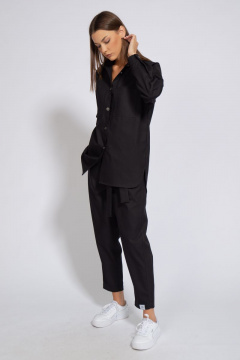 Свободные джинсовые брюки из хлопка в стиле casual Kivviwear 4101.07 - фото 5