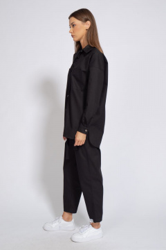 Свободные джинсовые брюки из хлопка в стиле casual Kivviwear 4101.07 - фото 2