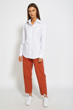 Рубашка классическая хлопковая приталенного силуэта Kivviwear 4099.02 - фото 2