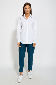 Рубашка классическая хлопковая приталенного кроя Kivviwear 4099.04 - фото 2