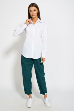 Рубашка классическая хлопковая приталенного кроя Kivviwear 4099.05 - фото 3