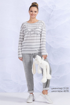 AVE RARA 4078 серый_меланж