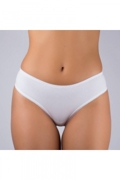 Трусы кружево и трикотаж из эластичного полотна Verally 1003-4 белый - фото 1