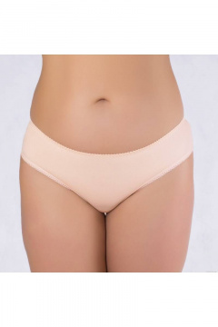 Трусы из эластичного трикотажа и кружева Verally 1003-4 жасмин - фото 2