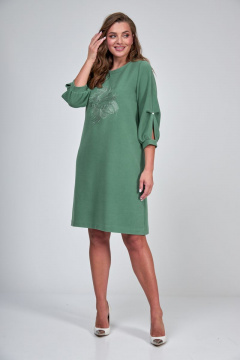 Платье TAiER 1119 малахит - фото 3