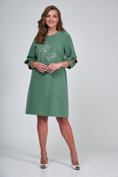 Платье TAiER 1119 малахит - фото 2