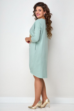 Платье свободного силуэта с рукавом ¾, термо-печать Solomeya Lux 940C - фото 2